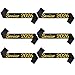 Partyprops 6 Pack Black Senior 2026 Satin Sash 2026 Graduation Sash Finally Graduated Senior Cheer Sash Cheerleader Sash Competition Sash - Image 3