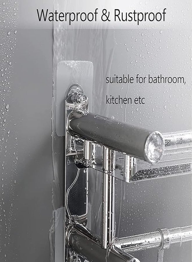 SENVOX Self Adhesive Wall Bolt Screw Sticker Hook | No Drill, Waterproof, Strong Hold | Heavy Duty, Transparent, Wall Mount Hooks for Bathroom, Kitchen & Home - Image 5