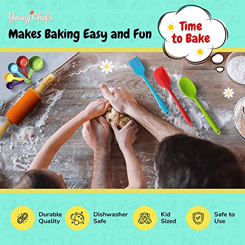 Culinary Couture Young Chefs Cooking and Baking Set for Kids – 19 Pieces Real Baking Set – Giftable Sets for Girls and Boys – Kids Cooking Sets Real 8-12 Years - Image 5