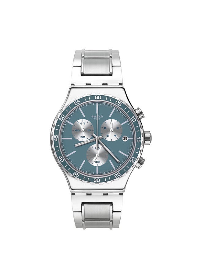 Swatch Stainless Steel Chronograph Watch YVS438G  - Image 1