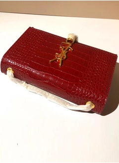 Yves Saint Laurent Women's Crossbody Bag – Envelope-Style Mini Square Shoulder Purse, Elegant and Compact  - Image 1