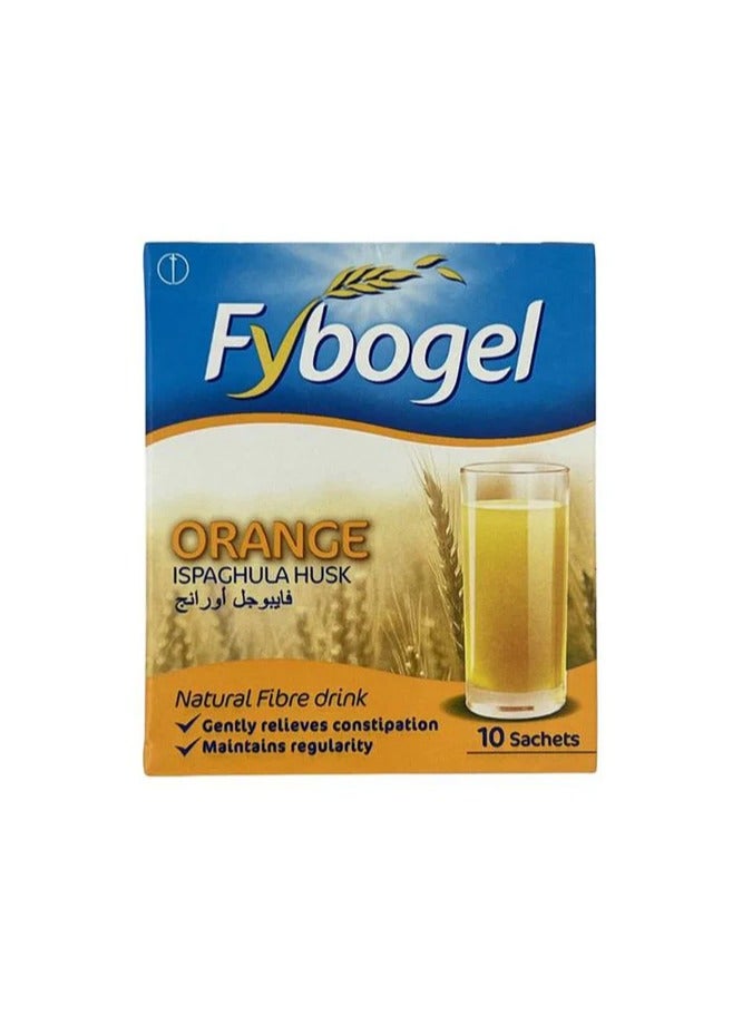 Hi-Fibre Orange Drink Ispaghula Husk