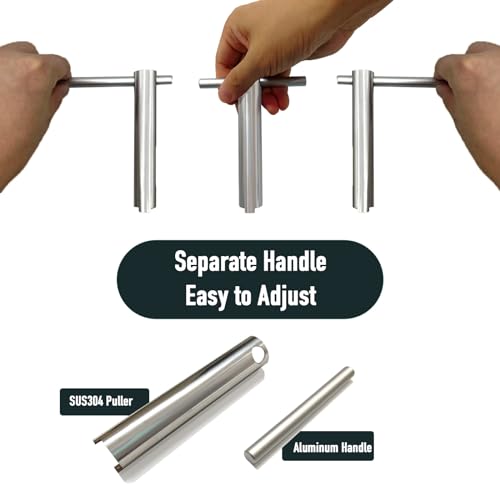 Welvzen Upgraded Retainer Removal Tool for 1224 Cartridge with Handle, Easy to Push & Pull Rebuild Puller Kit for 1224 Retainer Faucet Replacement Repair Parts - Image 4