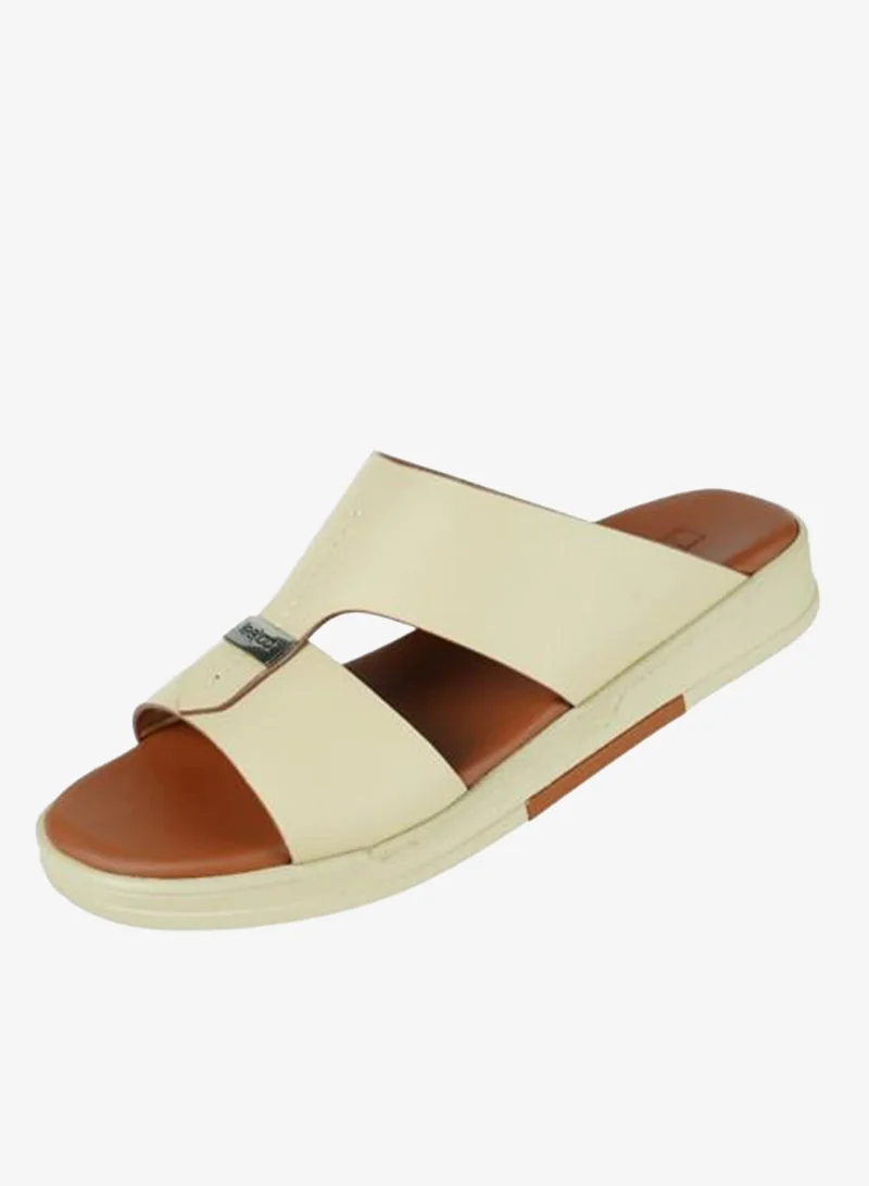 008-3599 Barjeel Uno Mens Arabic Sandals MSA127 Beige