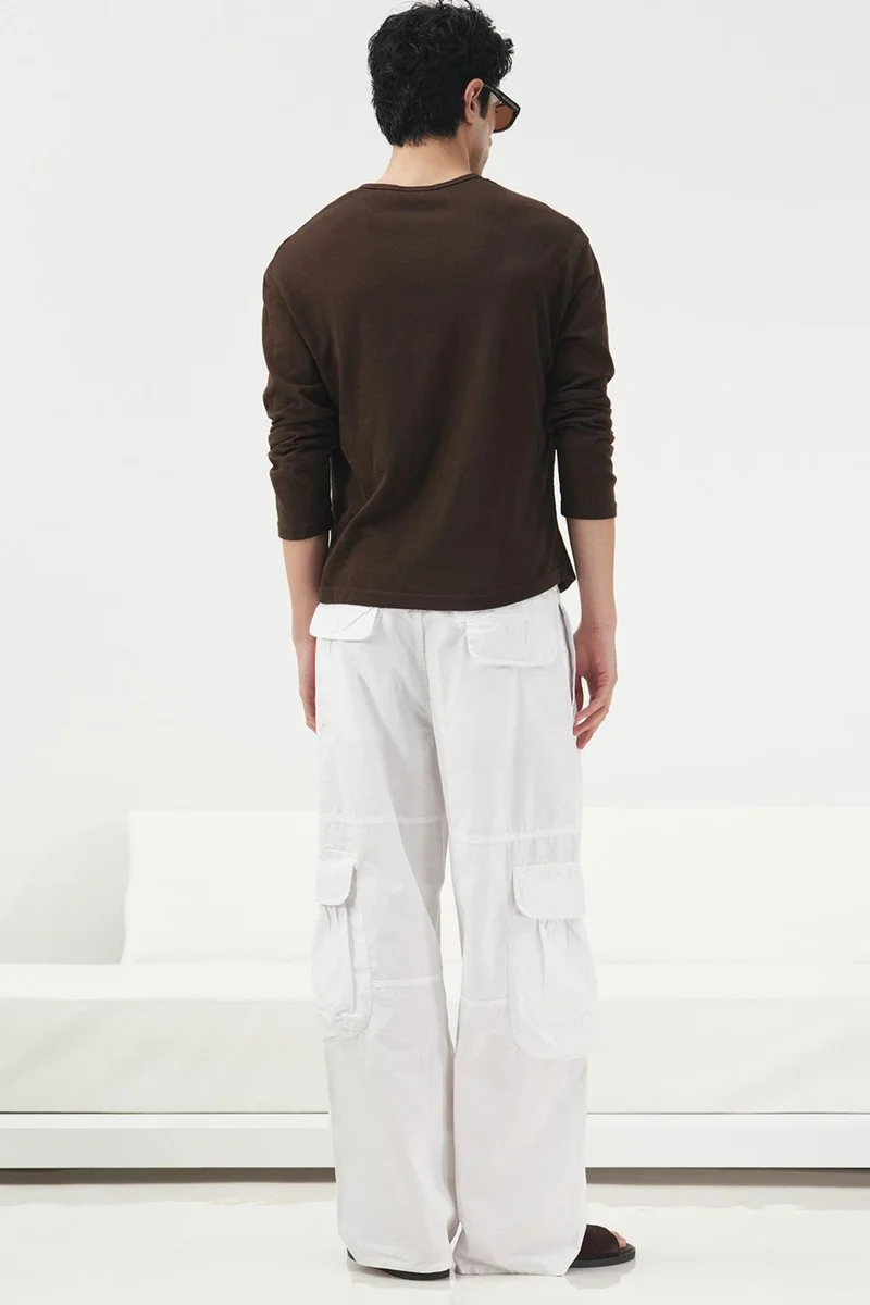 Giesto Coffee Brown GIESTO Men's Knit Shirt for Men | Best Price UAE