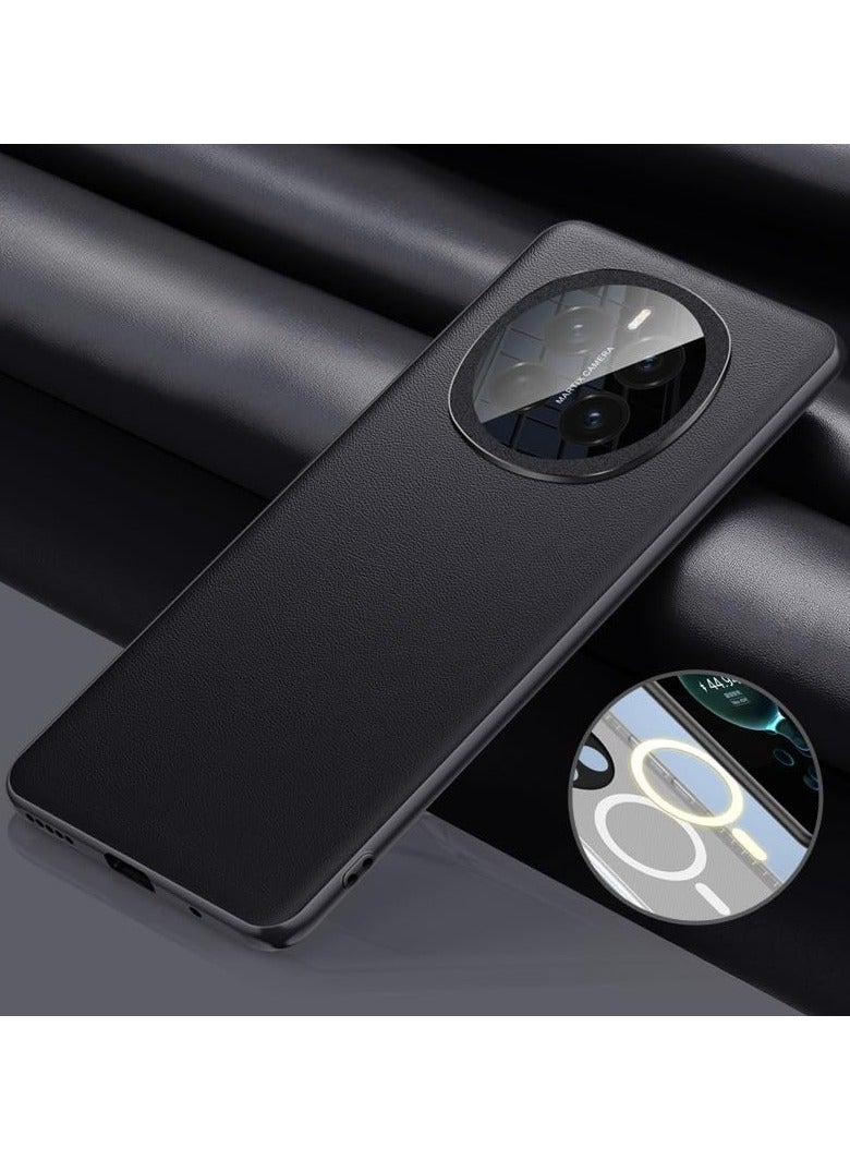 general Honor Magic 7 Pro (2024) phone case, invisible magnetic frosted anti-drop phone case, fully wrapped lens protection, ultra-thin anti-fingerprint protection back cover - Image 1