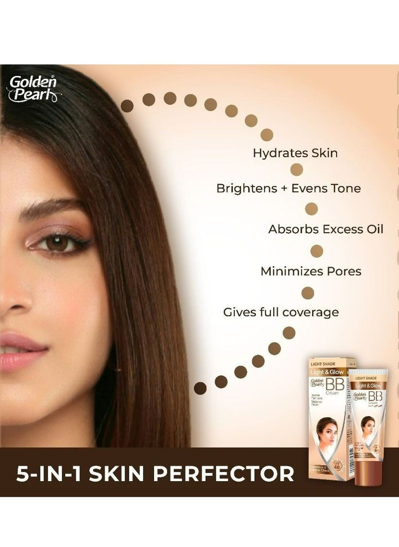 Golden Pearl Golden Pearl Light & Glow BB Cream 18g  - Image 3