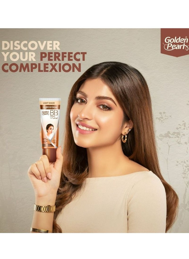 Golden Pearl Golden Pearl Light & Glow BB Cream 18g  - Image 4