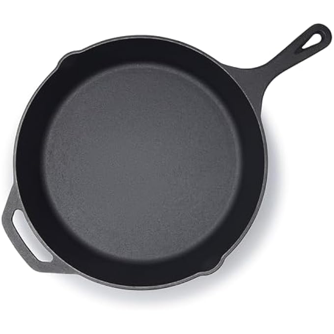 سيمبلي كيتشن مقلاة من الحديد الزهر 30 سم باللون الأسود - Image 2