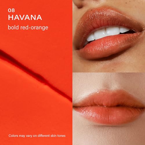 Melixir Vegan Lip Butter (12 Colors), Hydrating Tinted Lip Balm Stick, Bee-Free, Petrolatum-Free, Plant-Based, Moisturizes Dry & Chapped Lips With Shea Butter, Sheer, Natural Finish - #08 Havana - Image 3