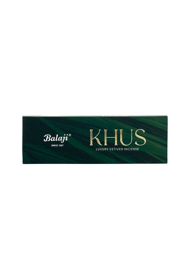 Balaji Khus - Luxury Vetiver Incense - 25 Sticks - Image 1