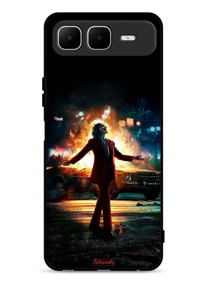 Tolwak Infinix Smart 10 Plus Protective Case Cover Joker Happy Mode