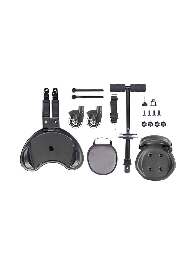 Hamilton Universal Wheeled Board Buggy Board with Removable Seat Easy to Assemble Stroller Attachment for Toddlers Up to 20kg Capacity - Image 3