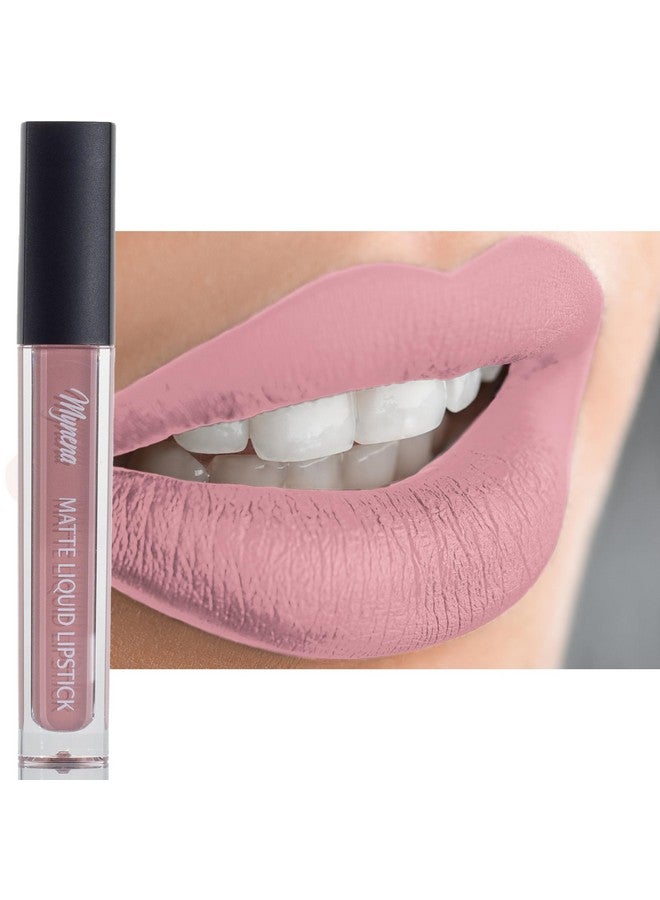 Light Pink Long-Lasting Matte Liquid Lipstick | Intense Color, No Transfer & Waterproof | Lightweight Comfortable, Hydrating Shea Butter | Vegan & Cruelty-Free | Clara