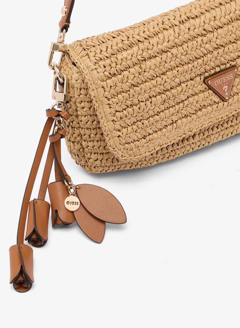 GUESS Ofelia Flap Over Shoulder Bag - Image 3