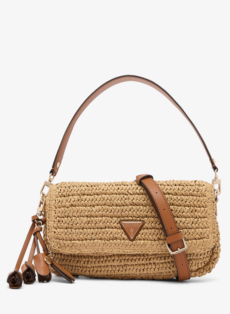 GUESS Ofelia Flap Over Shoulder Bag - Image 1