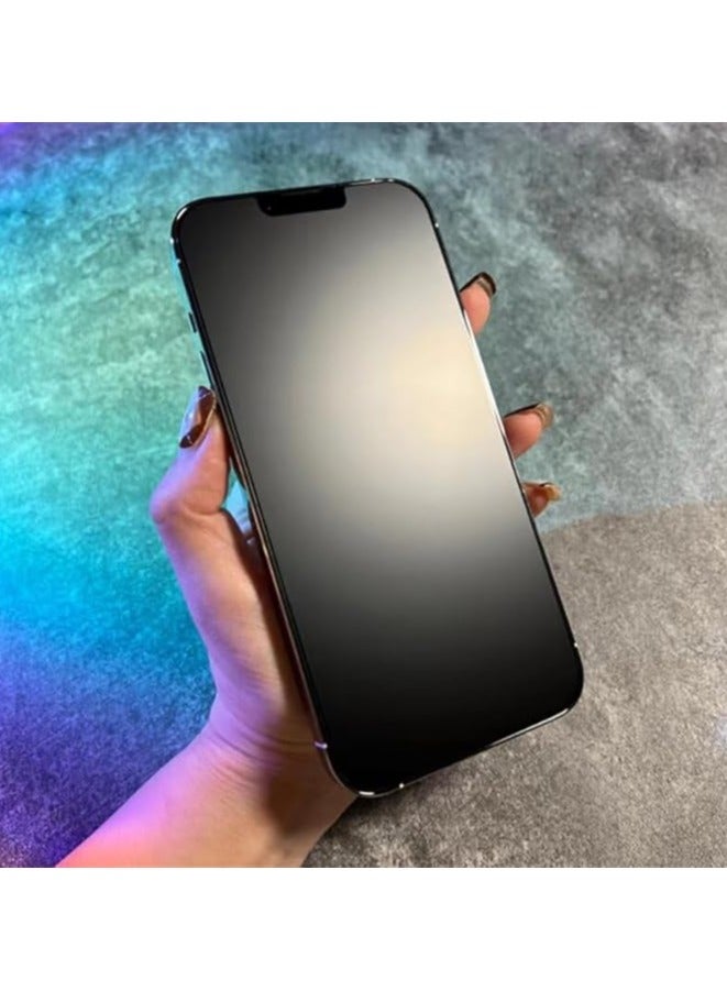 Muzz IPhone 16 Pro Edge to Edge Matte Privacy Tempered Glass 9H Anti-Shatter Anti-Scratch Anti-Glare Full Screen Coverage Face ID Compatible 2 Pack (iPhone 16 Pro) - Image 3