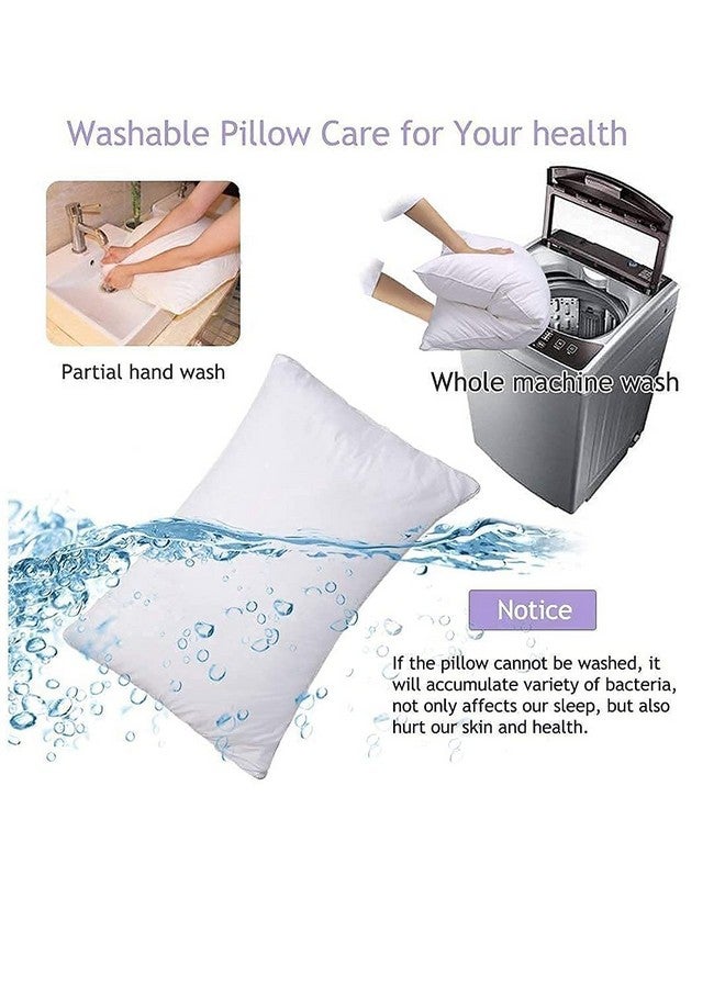CASA COPENHAGEN Casa Copenhagen Premium Soft Cushion Fillers/Inserts (16X16 inch) - White  - Image 4