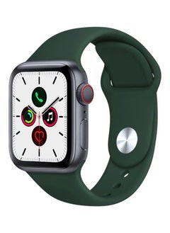 PROMASS Silicone Replacement Band for Apple Watch Series 5/4/3/2/1 Midnight Green  - Image 1