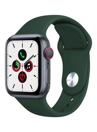 Silicone Replacement Band for Apple Watch Series 5/4/3/2/1 Midnight Green - pzsku/ZB0DE94D031EF7AB9A96EZ/45/_/1722331829/2039943e-e4b3-45fb-84f2-9306bf24aff5