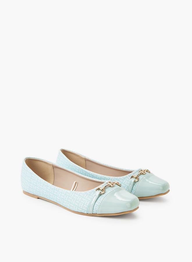 Flora Bella By Shoexpress Flora Bella Women Printed Ballerina Shoes - Image 1