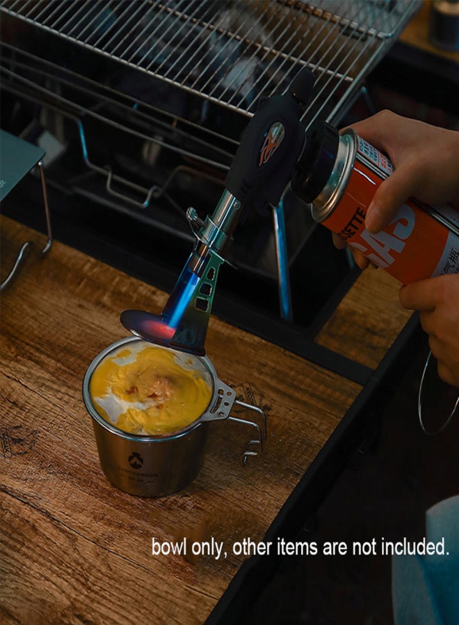 Campingmoon Stainless Steel Camping Sierra Cup Lightweight Compact Camping Pot Hiking Coffee Mug Bowl Cup - Image 2