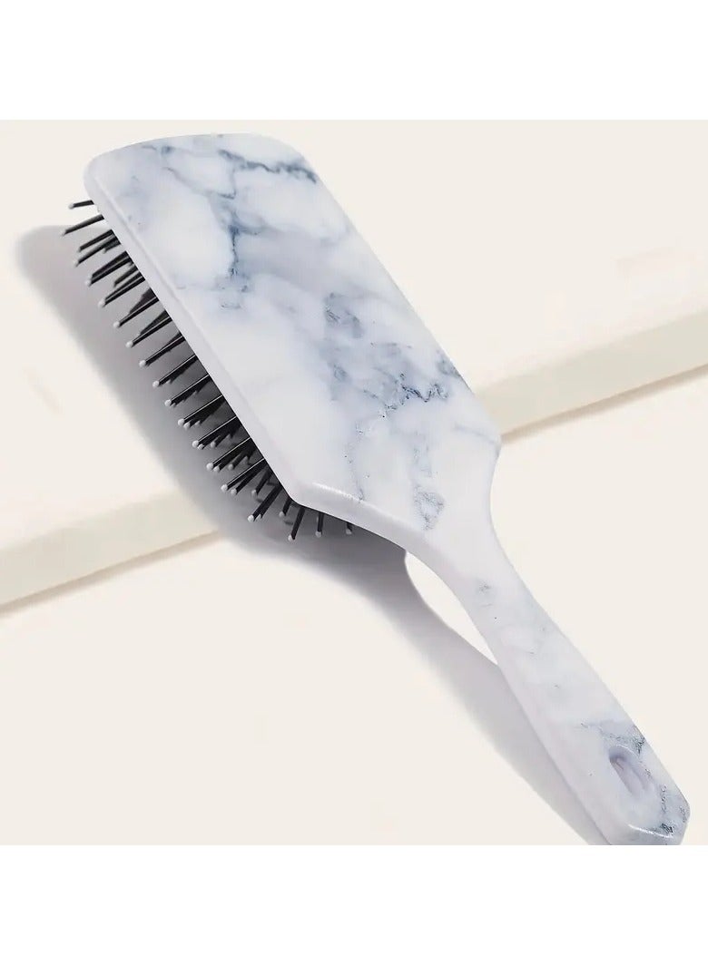 ORiTi Marble Air Cushion Brush for Men and Women - Massage Hair Comb for Wet and Dry Curly Hair - Soft and Gentle on Scalp - Perfect for Daily Use - Image 1