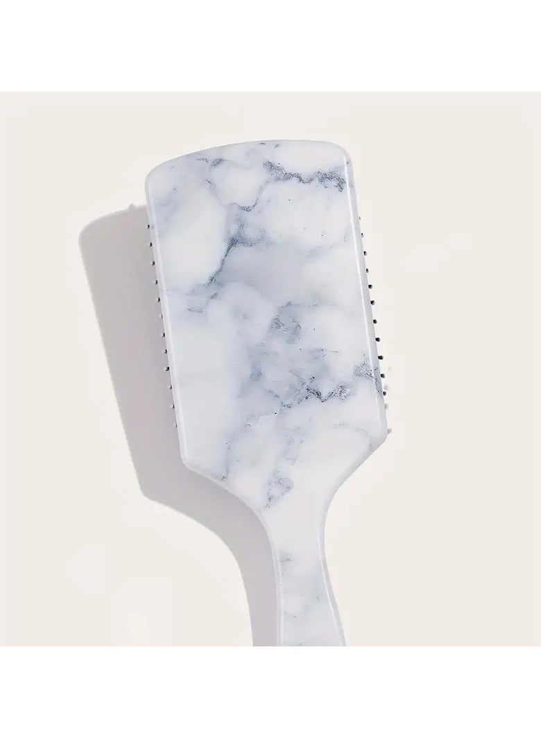 ORiTi Marble Air Cushion Brush for Men and Women - Massage Hair Comb for Wet and Dry Curly Hair - Soft and Gentle on Scalp - Perfect for Daily Use - Image 4