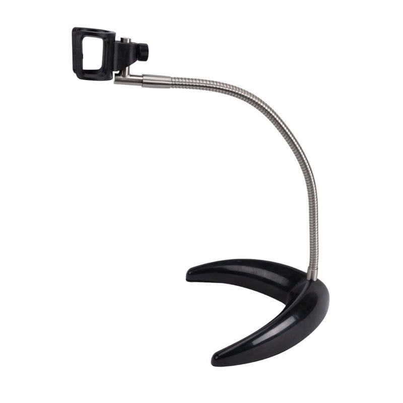 Dino-Lite Dunwell Tech, Inc MS22B Flex-arm Desktop Stand (Black), ~16 Inch Height - Designed for Dino-Lite AM2111, AM3111, AF3113, WF3113, and Casual Use - Image 1