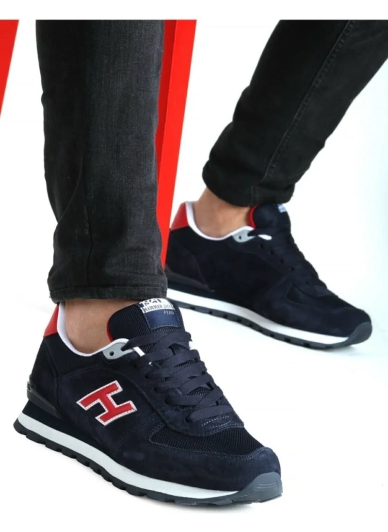 Hammer Jack Peru Unisex Sneaker Casual Sports Shoes 19250 Navy Gray Red V8