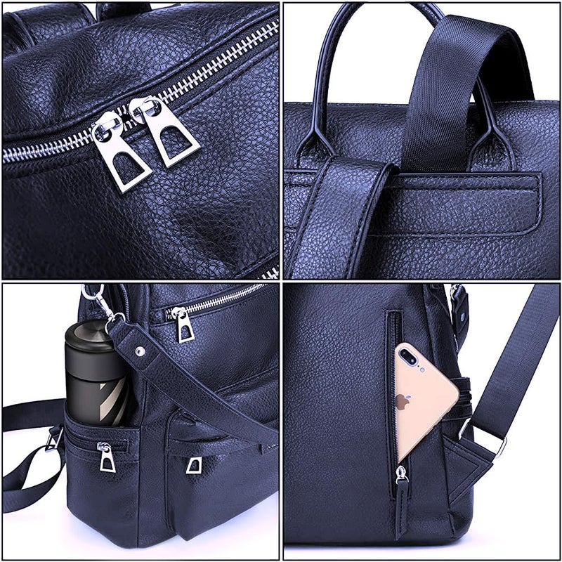 TrueArch Leather Backpack for Women Elegant Backpack Purse Ladies Leather Shoulder Fitting Rakhi Gift for Sister, Mother Bhabhi - Image 5