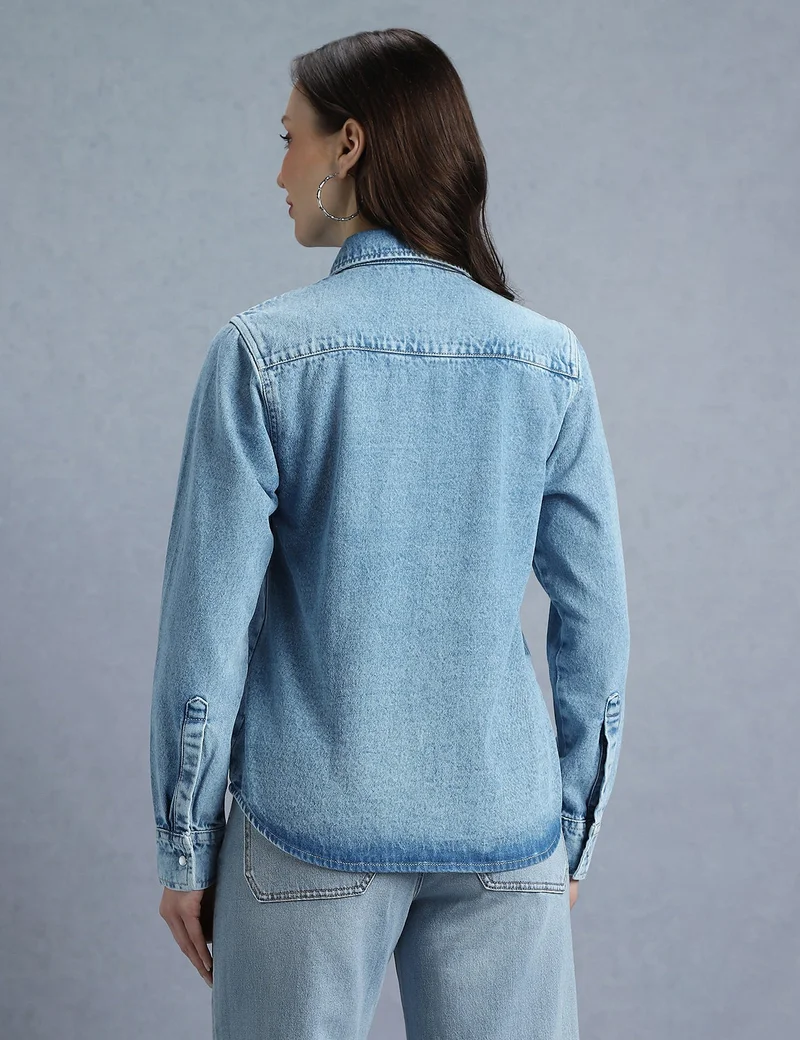 inkd  WOMEN'S DENIM SHIRT|AEGEAN|Women Apparel – Everyday Comfort Wear for Women | Best Price UAE