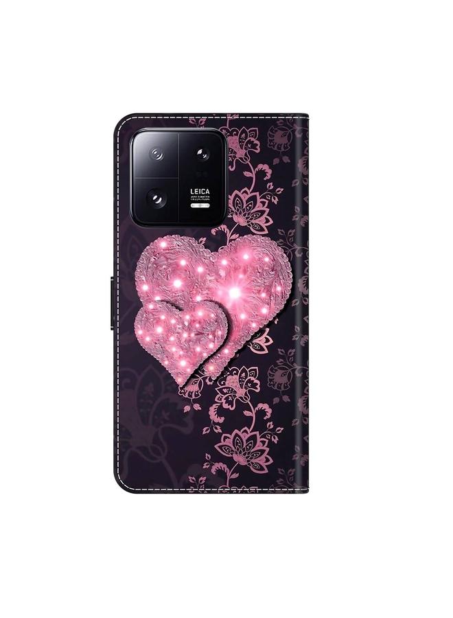 إيروريكس جراب لهاتف Xiaomi 13 Pro مصنوع من الجلد المقاوم للصدمات بتصميم كريستالي ثلاثي الأبعاد - Image 3