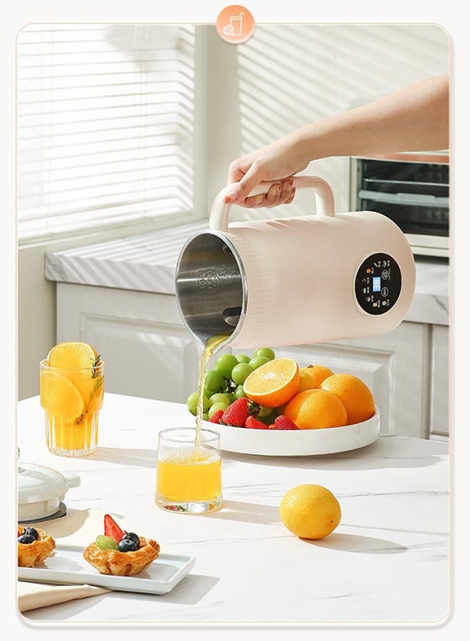 DUNISO Soy Milk Maker, 1200ml Soy Milk Maker Machine, with 10 Blades, Nut Milk Maker Machine for Homemade Plant-Based Milk, Oat, Soy, with Delay Start/Keep Warm/Boil Water ﻿ - Image 5