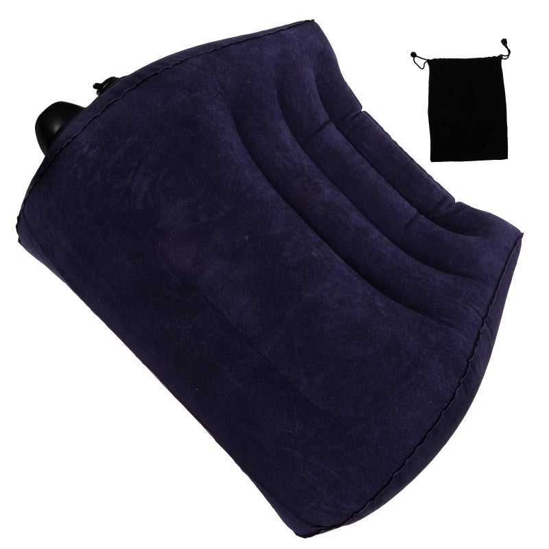 Inflatable Chair Back Support Cushion Car Back Cushion Lumbar Pillow for Office Chair - Image 1