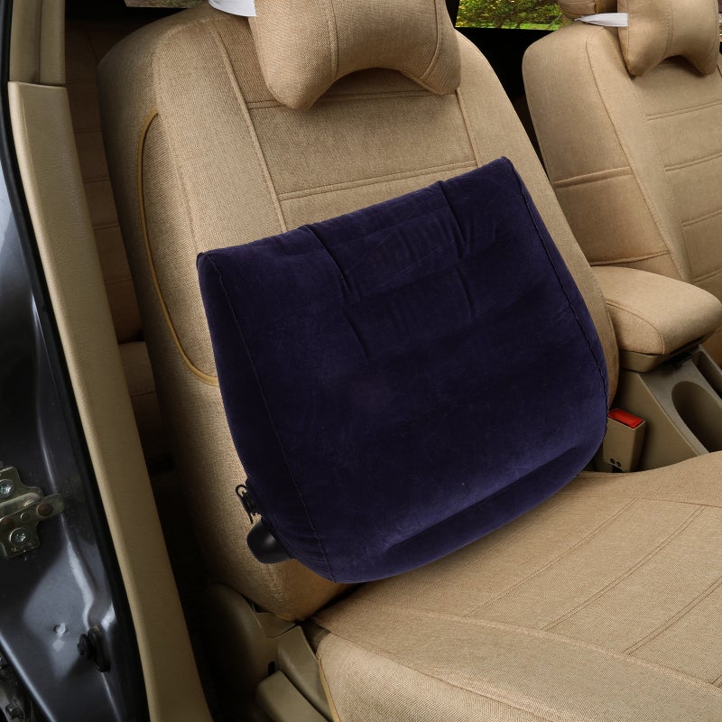 Inflatable Chair Back Support Cushion Car Back Cushion Lumbar Pillow for Office Chair - Image 3