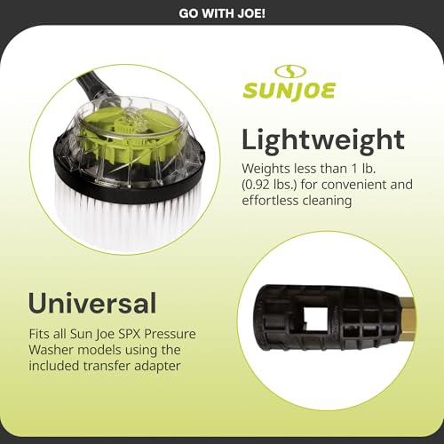 Sun Joe SPX-RB1 Rotary Wash Brush Kit For SPX Series Pressure Washers , Green - Image 3