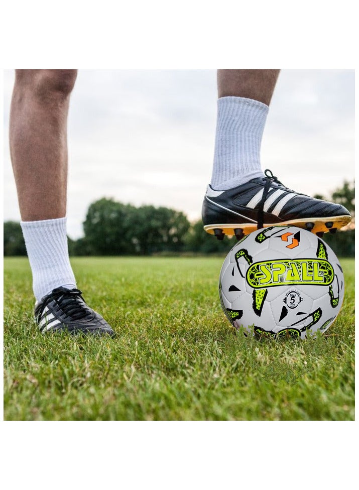 Spall Football Soccer Ball For Matches World Cup Best Indoor/Outdoor Water Proof Ball For Professional Training And Match Men And Women Youth And Adult - Image 2