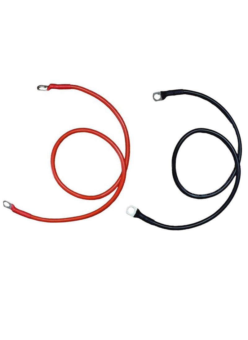 Generic Daystar 16 Sq Mm Red And Black Battery Connecting Cables 2 Feet Each  - Image 1