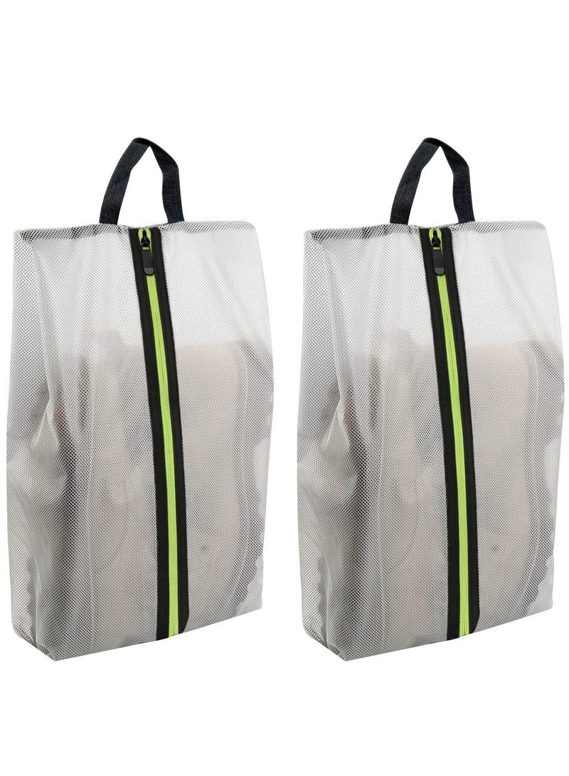 SYOSI Shoe Bags for Travel, Waterproof Dustproof Polyester Organizer Storage Tote Pouch with Zipper for Men and Women Portable Shoe Tote Bags for Travel and Storage  - Image 1