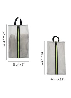 SYOSI Shoe Bags for Travel, Waterproof Dustproof Polyester Organizer Storage Tote Pouch with Zipper for Men and Women Portable Shoe Tote Bags for Travel and Storage  - Image 5