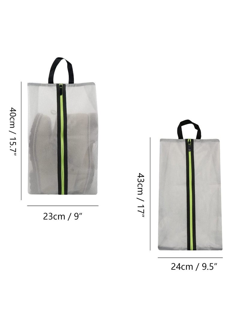SYOSI Shoe Bags for Travel, Waterproof Dustproof Polyester Organizer Storage Tote Pouch with Zipper for Men and Women Portable Shoe Tote Bags for Travel and Storage  - Image 5