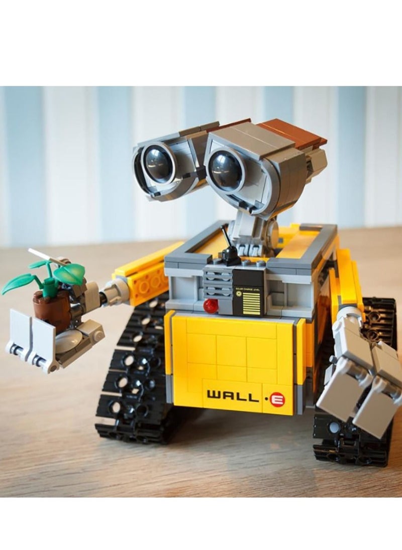 687-Piece Compatible Lego Building Blocks Wall-E Robot Puzzle Assembly Boys Model Science Education Children's Toy