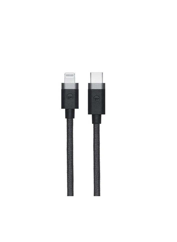 كابل USB-C مع Lightning من Mophie - 1 متر (أسود) - Image 1