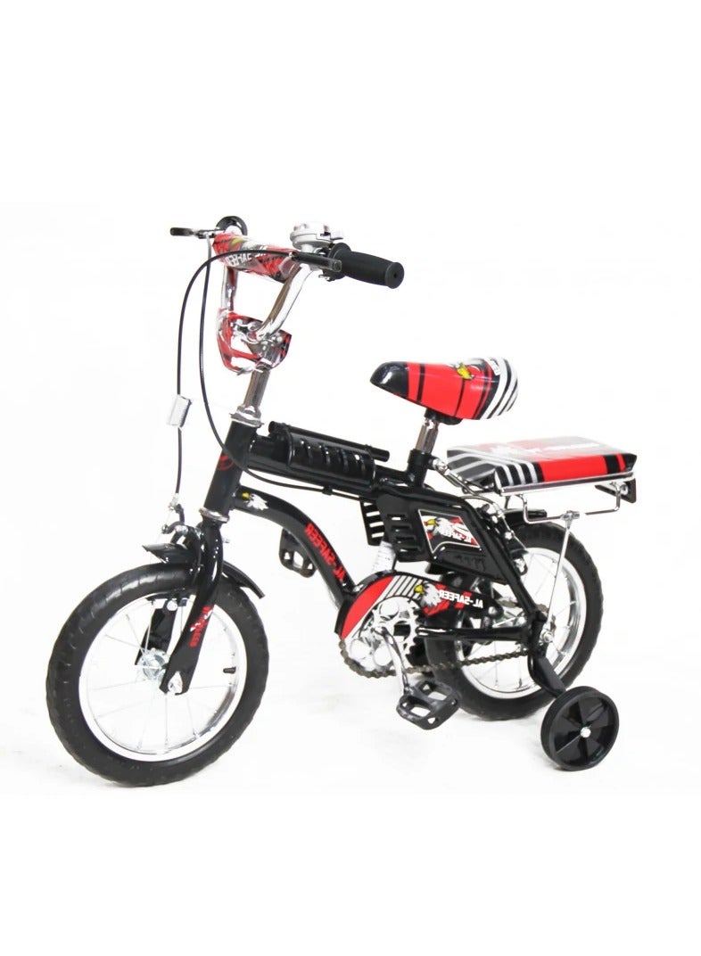 Rally Rambo Kids Bike 12 Inch for Girls Boys Fashion Design with Balance Wheels - Image 2