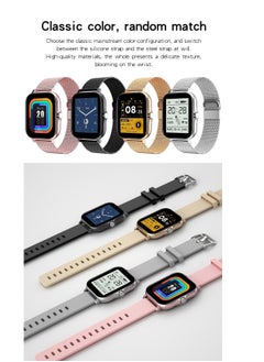 AROAQ Smart Watch, Black Waterproof Fitness Tracker Watch, Bluetooth Calls Digital Smartwatch, Large Display Wristwatch Watches For Men And Womwn  - Image 3