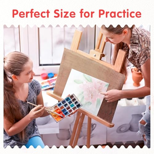 FIXSMITH Canvas for Painting, 8x10 Inch Canvas Boards, Super Value 30 Pack White Blank Canvas Panels, 100% Cotton Primed, Painting Art Supplies for Professionals, Hobby Painters, Students & Kids - Image 5