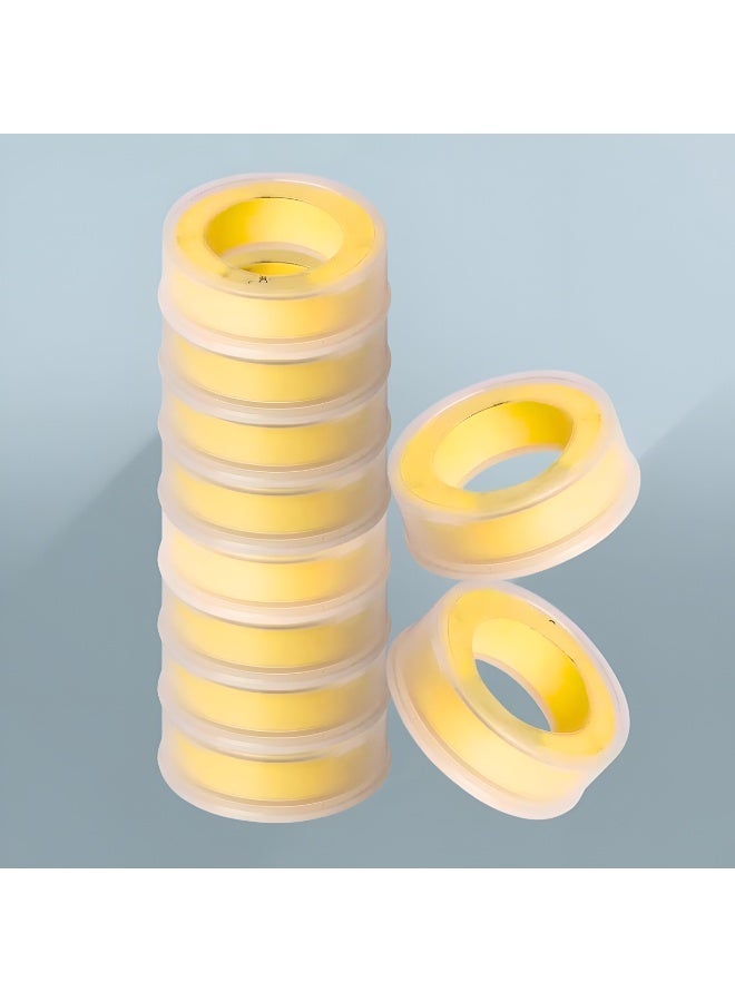 Abbasali Teflon Tape, 3/4" X 19mm Heavy Duty Thread Seal Tape Pack Of 10pcs - Image 1