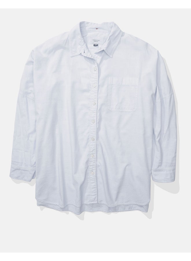 American Eagle - AE Go Big Oversized Shirt - Image 1