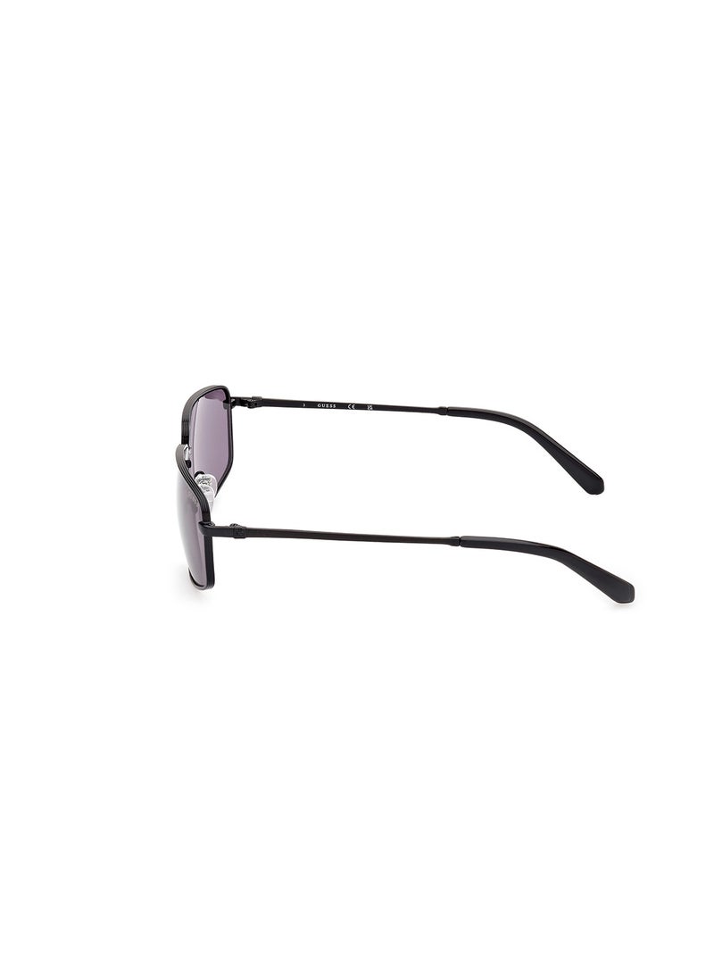 GUESS Men's UV Protection Rectangular Sunglasses - GU0008801Y62 - Lens Size: 62 Mm - Image 4